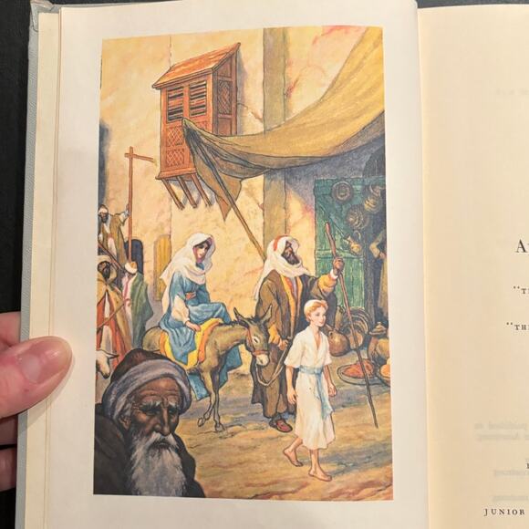 Vintage 1949 Bible Stories for Young Readers Book by April Armstrong, HC - Picture 6 of 6